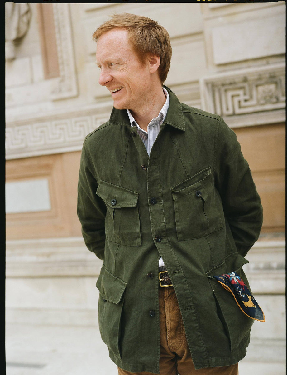 The Linen Games Tunic Jacket – Drakes