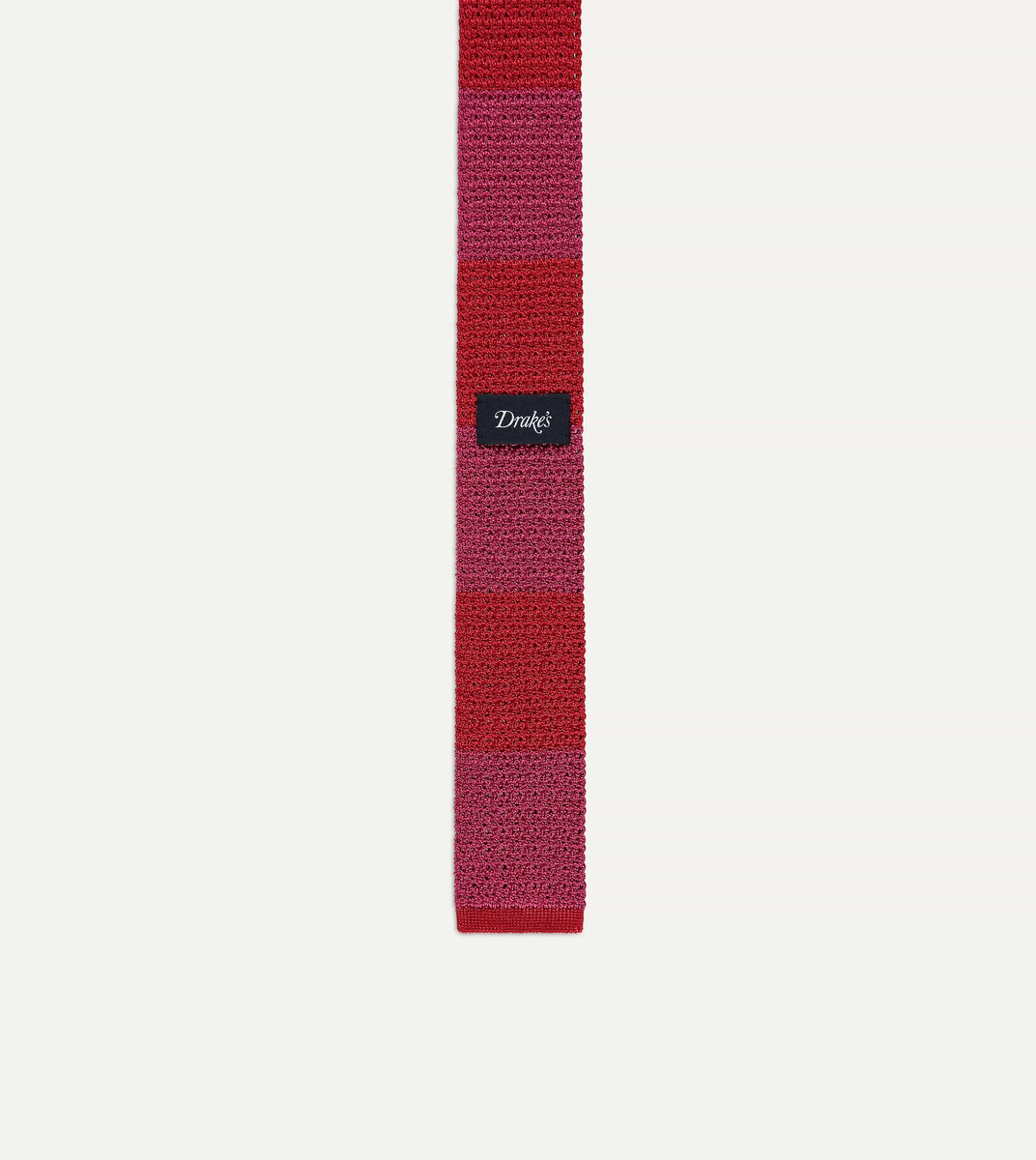 PINK RED NEAT SILK TIE main image 0