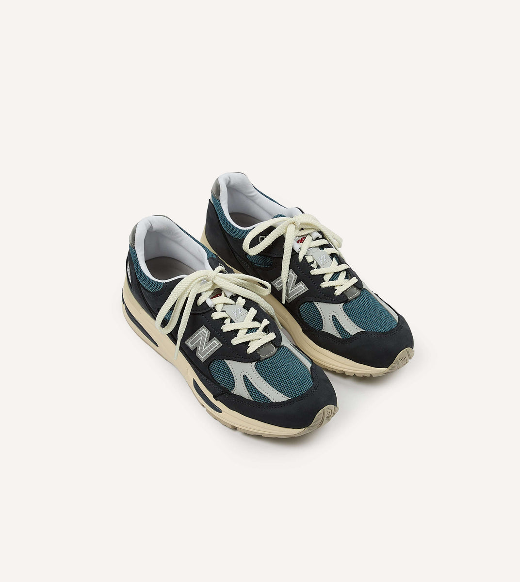 New Balance Navy 'Vintage Sport' Made in UK 991v2 Trainers – Drakes