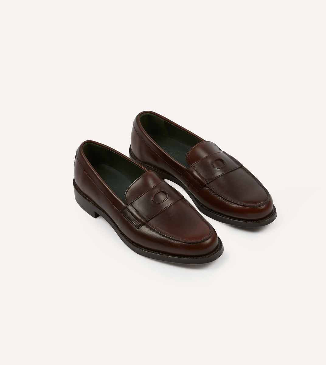 Goodyear Welted Mocassin Loafer Brown Leather Charles Goodyear