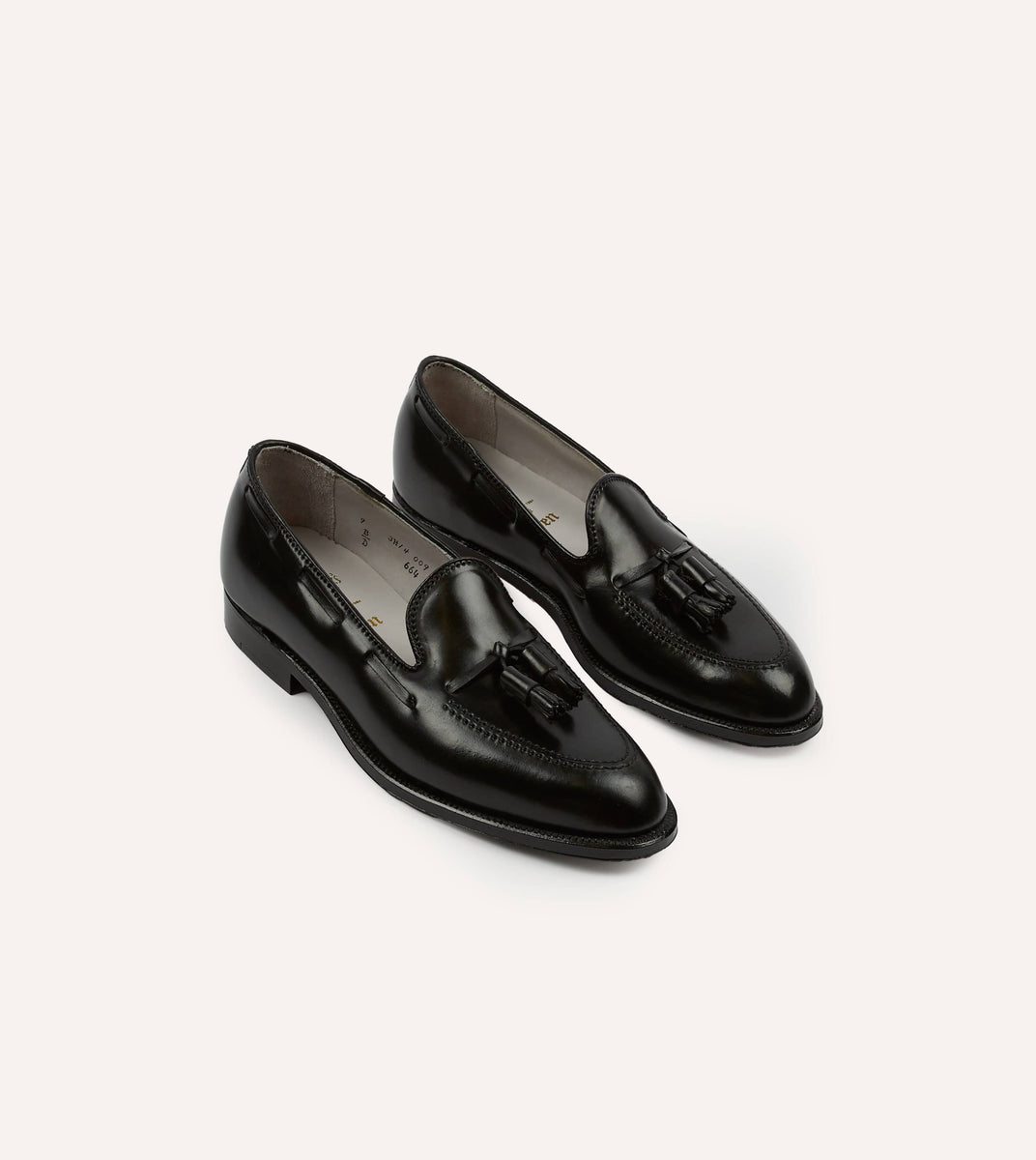 Alden Black Cordovan Tassel Loafer – Drakes