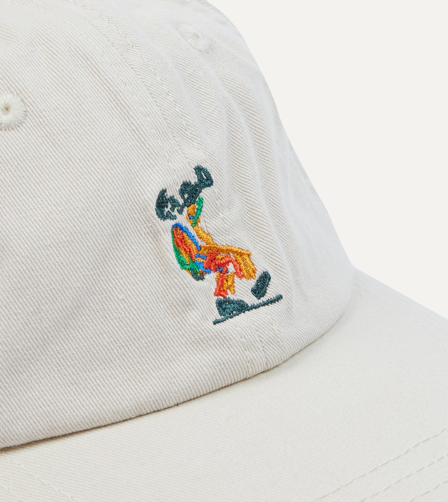 ALD / Drake's White Chino Hat