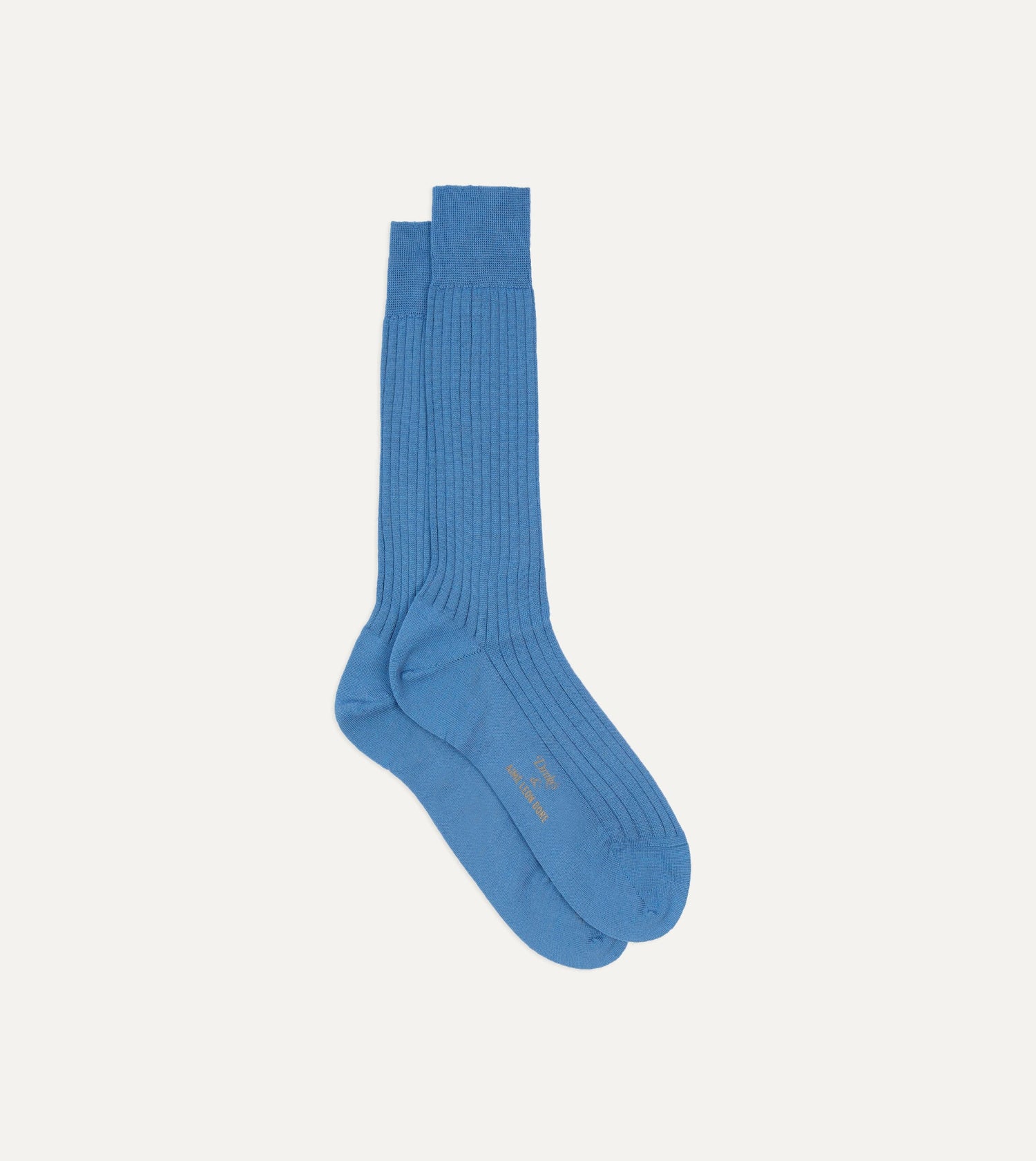 ALD / Drake's Blue Dress Sock