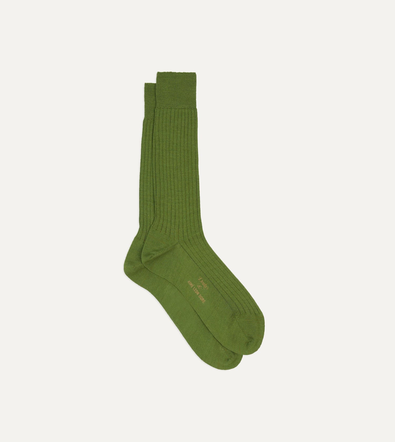 ALD / Drake's Green Dress Sock