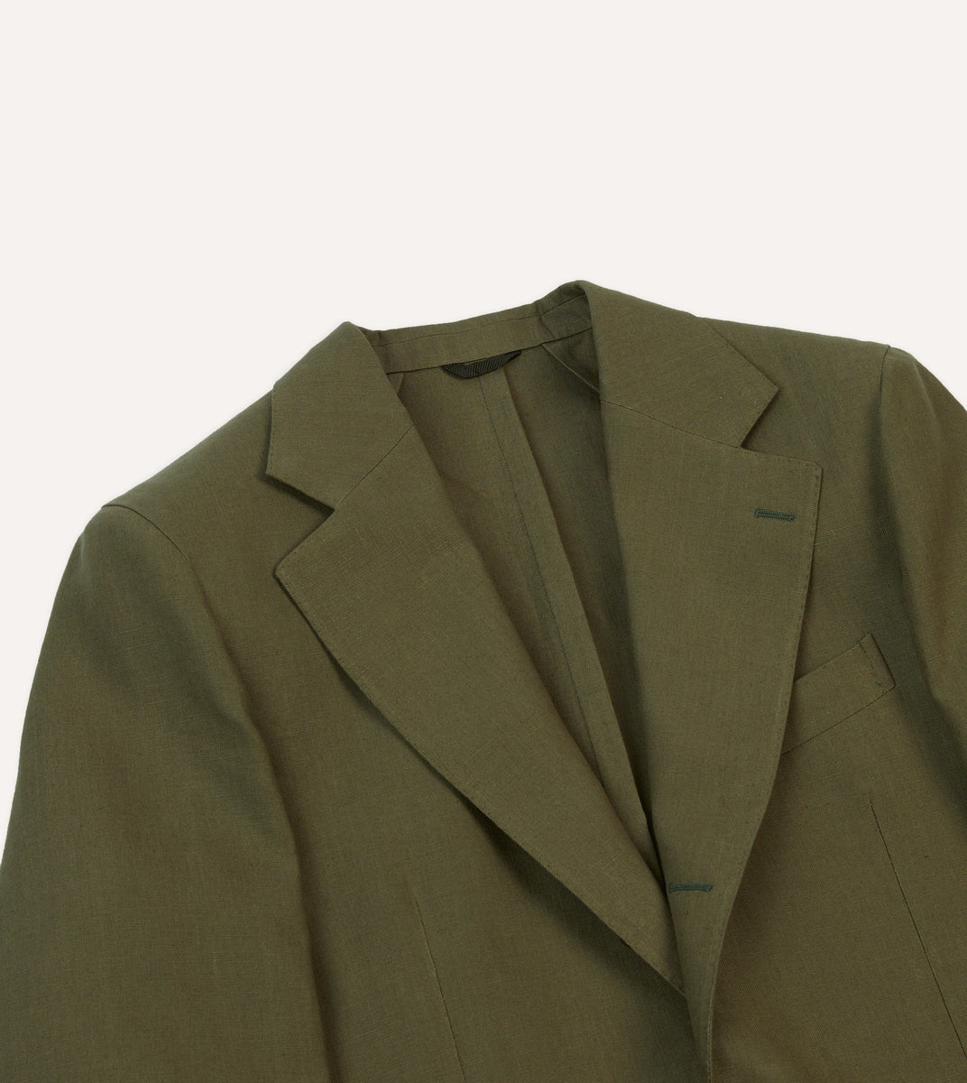 Irish Linen Denim Jacket & Blazer