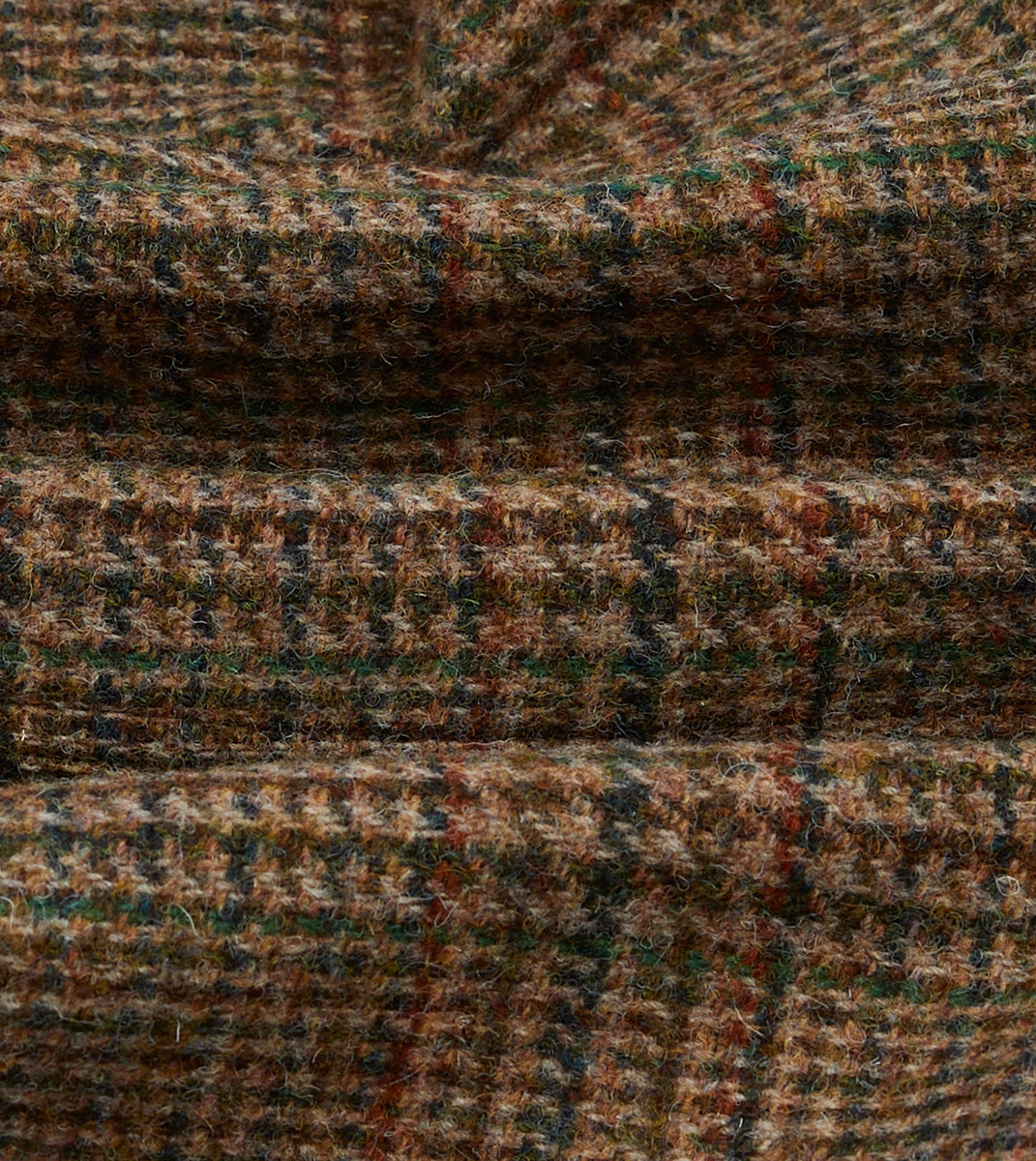 Brown Prince of Wales Check Harris Tweed Games Blazer Mk. VII – Drakes