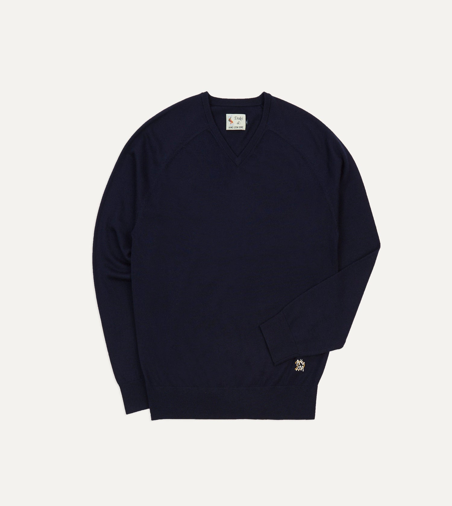 ALD / Drake's Intarsia Knit Sweater