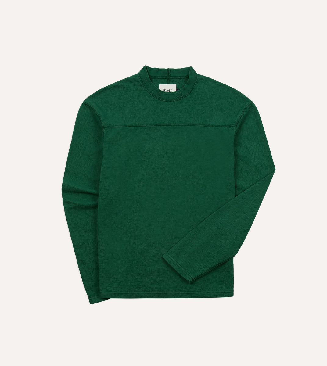 Green '77' Appliqué Panelled Cotton Training T-Shirt – Drakes