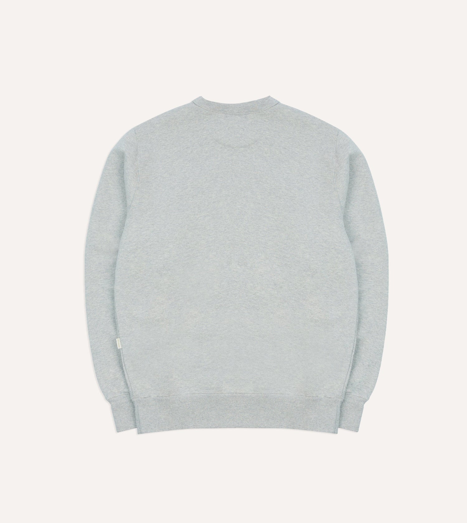 ALD / Drake's Grey Embossed Crewneck Sweatshirt