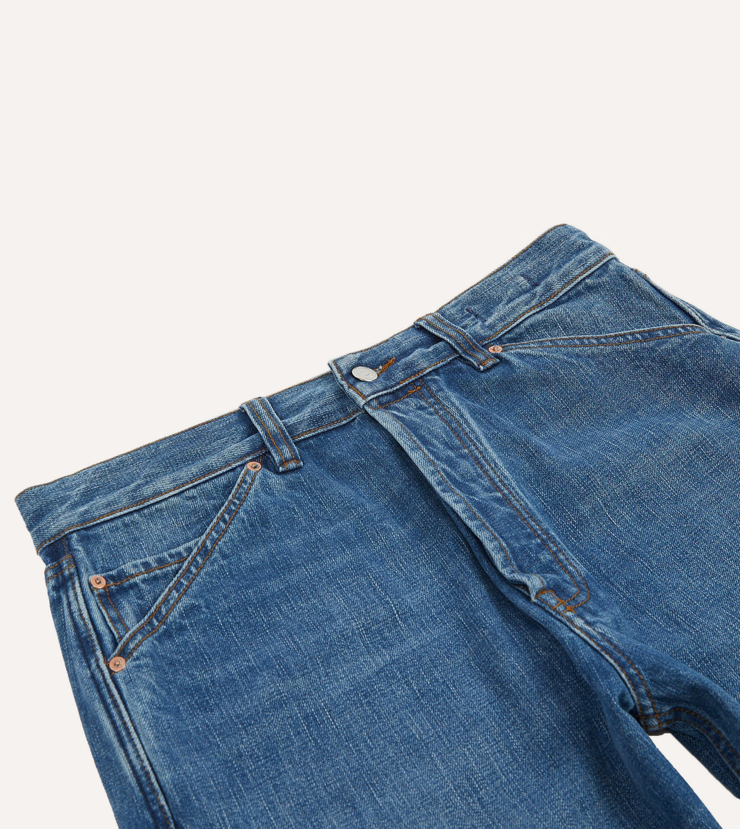 Custom Wash 14.2oz Japanese Selvedge Drakes – Jeans Denim Five-Pocket