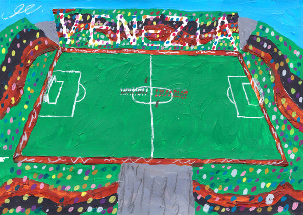 Watching Football in Venice