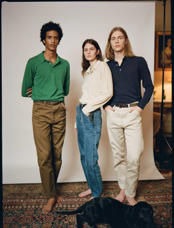 Japanese Silk Polo Shirts