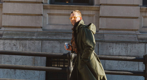 Chris Black Wears Our City Raincoat (In the City)