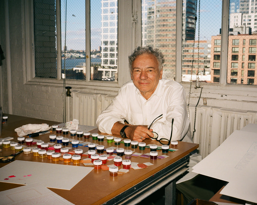 In The Studio with Peter Halley