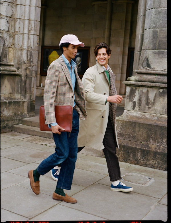 A Tweed and Cable Knit Story