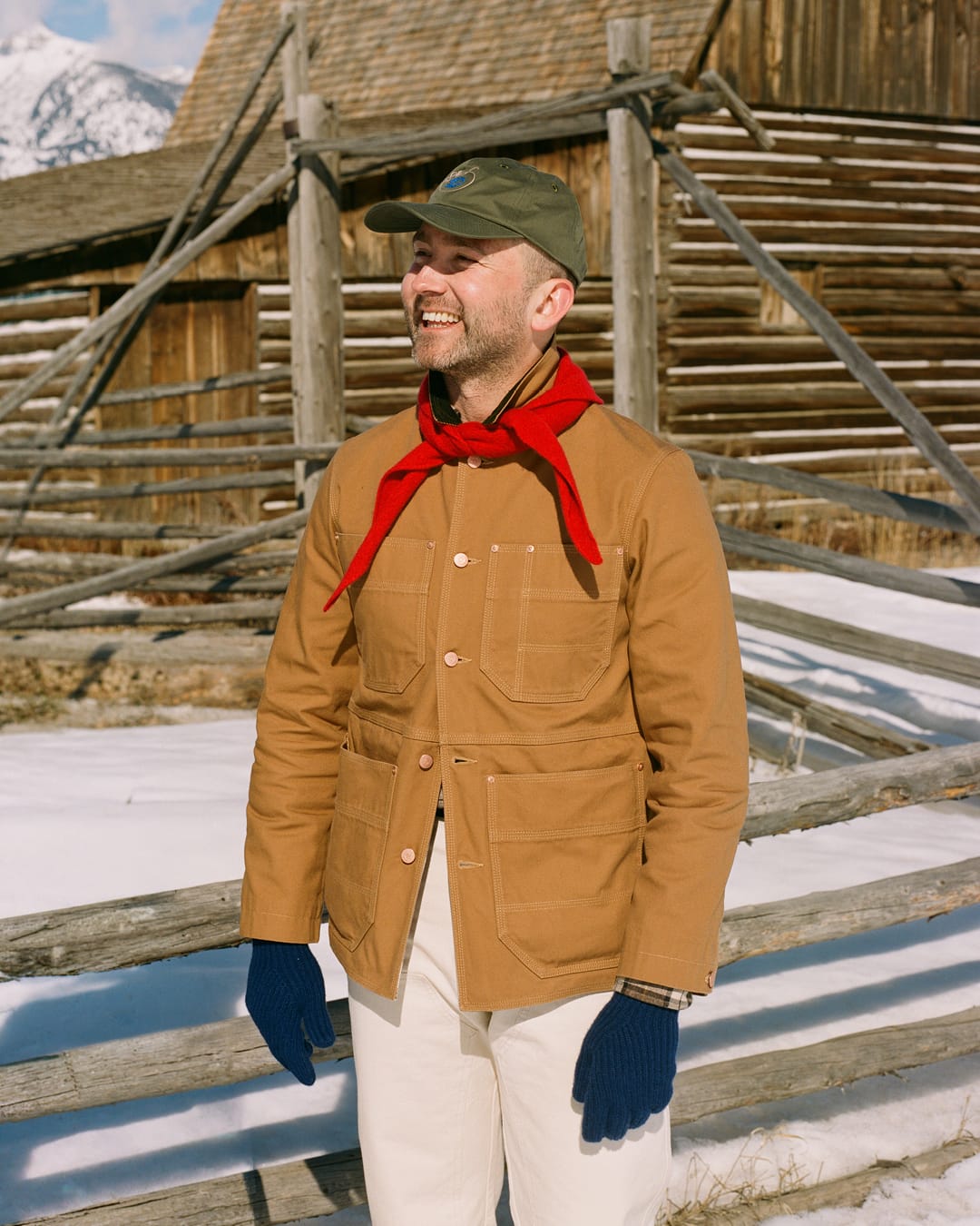 Tobacco Canvas Welder Jacket