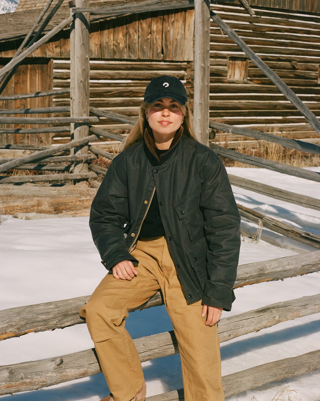 Brown Waxed Cotton Wader Jacket