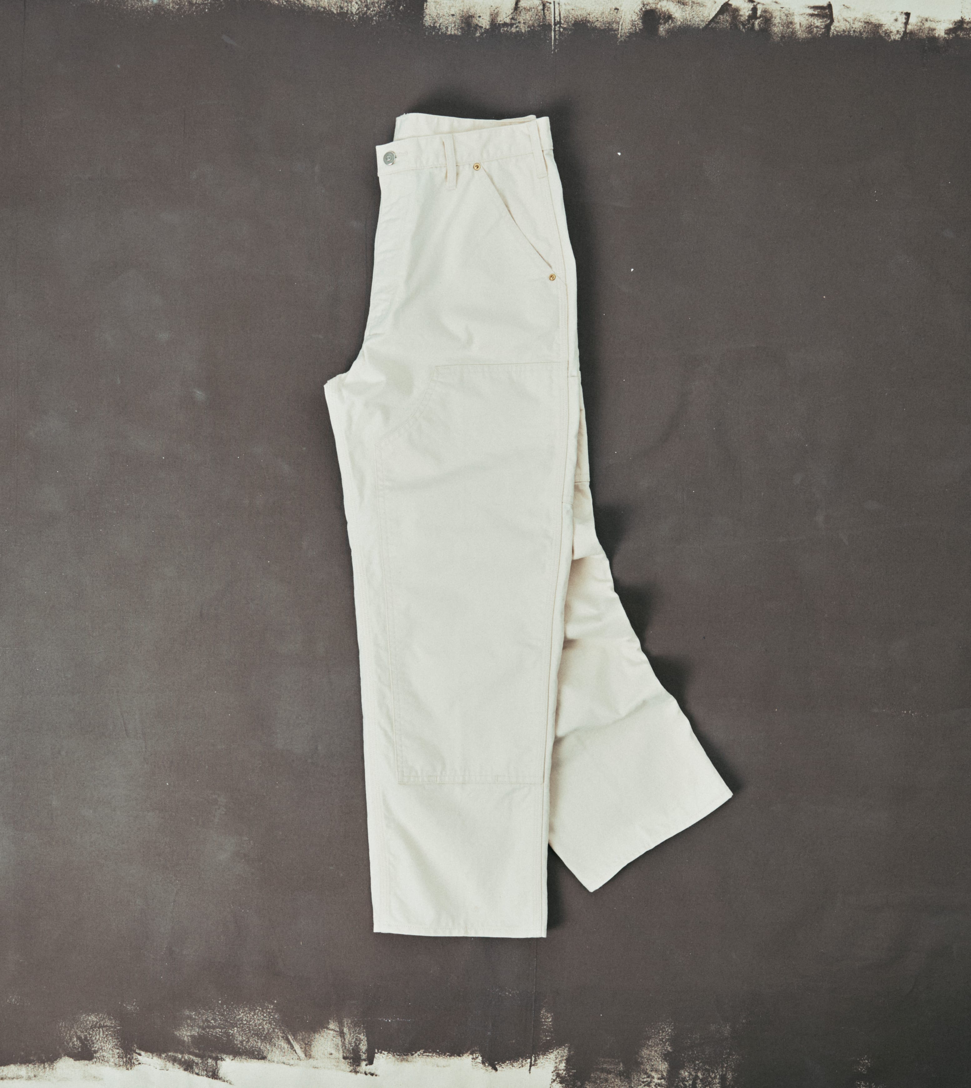 BEAMS F & Drake's Cotton Canvas Carpenter Pant