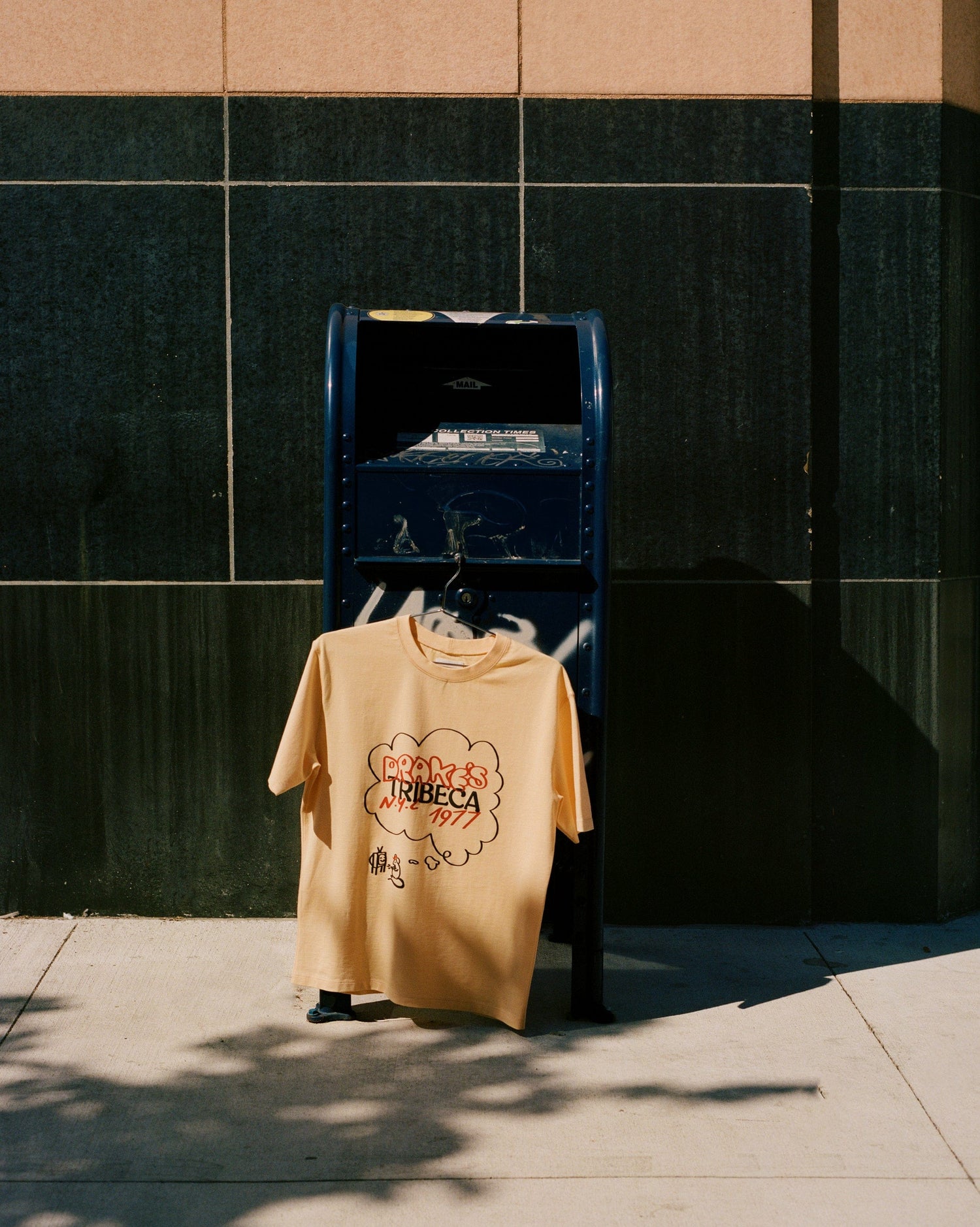 Yellow ‘Tribeca’ Print Short-Sleeve Hiking T-Shirt