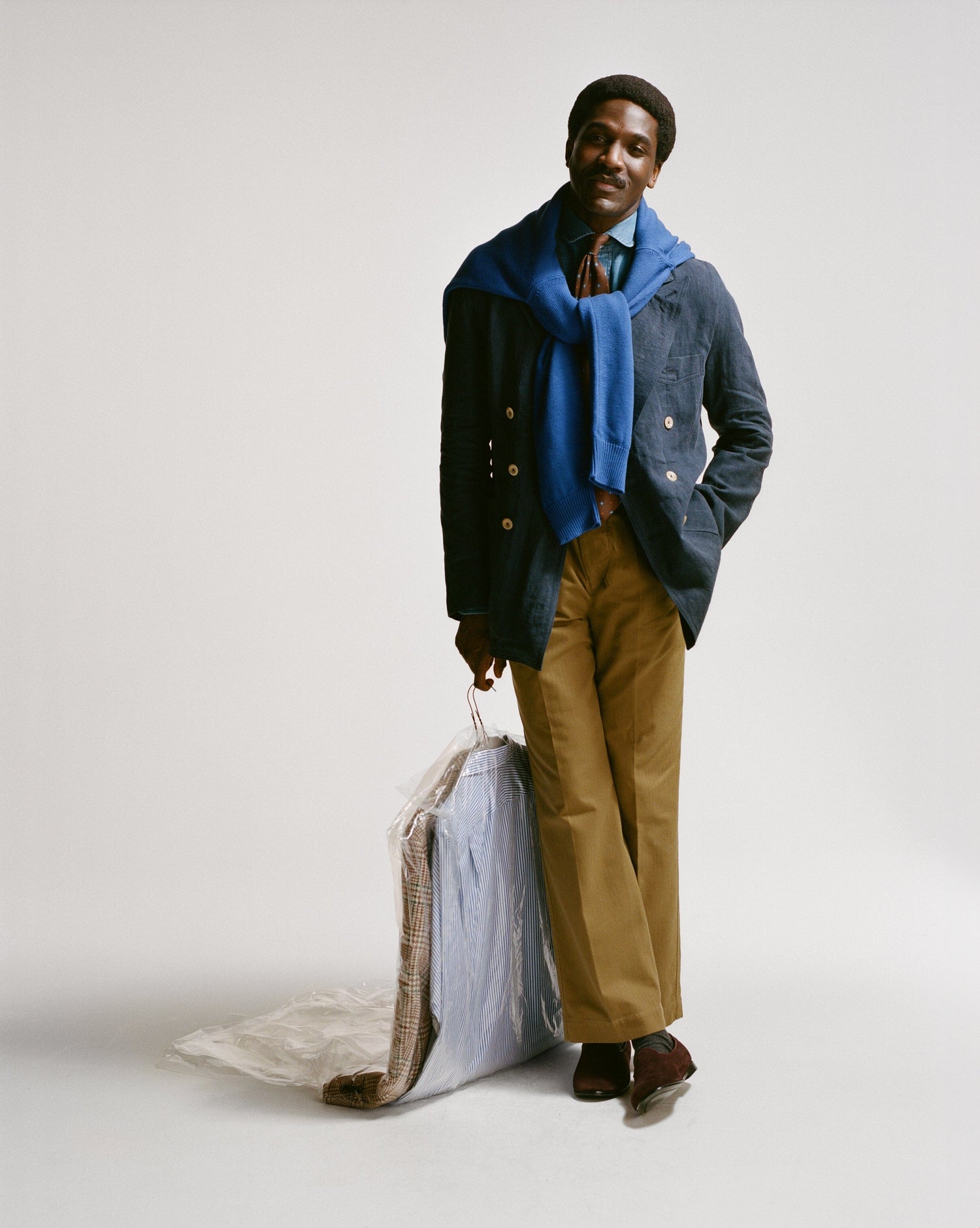 Navy Linen Games Blazer Mk. III