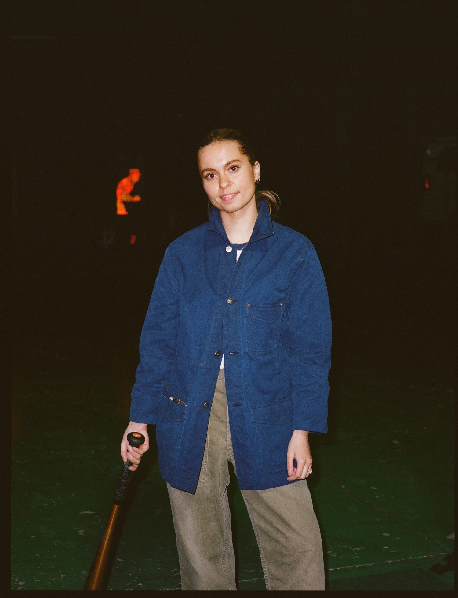 Indigo Dyed Chore Jacket