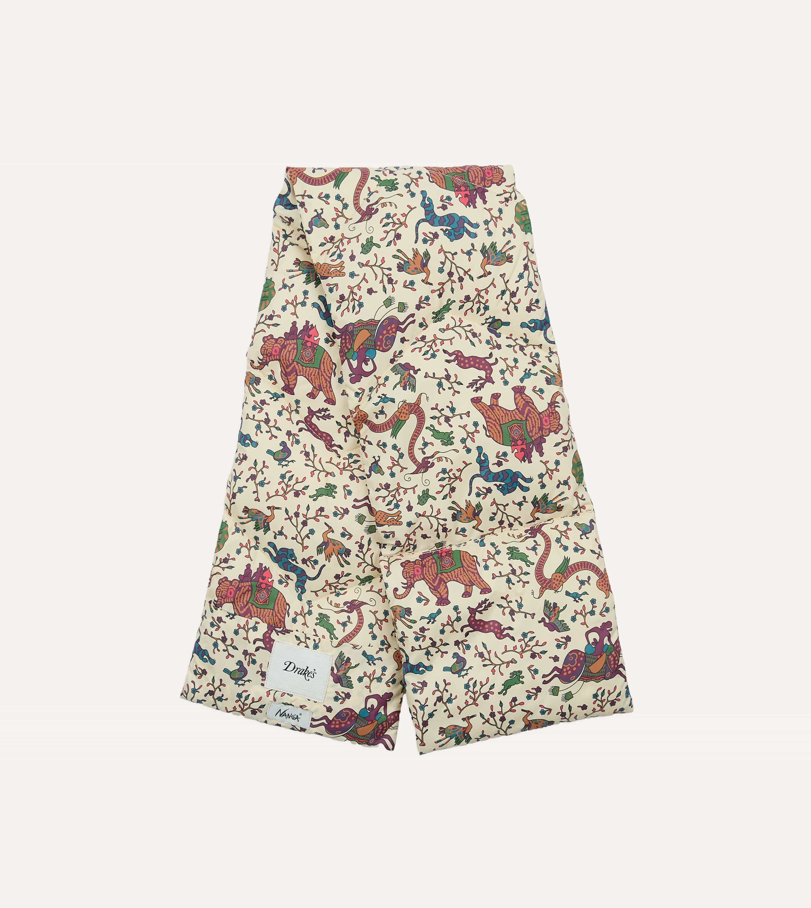 Drake's by Nanga Quilted Scarf