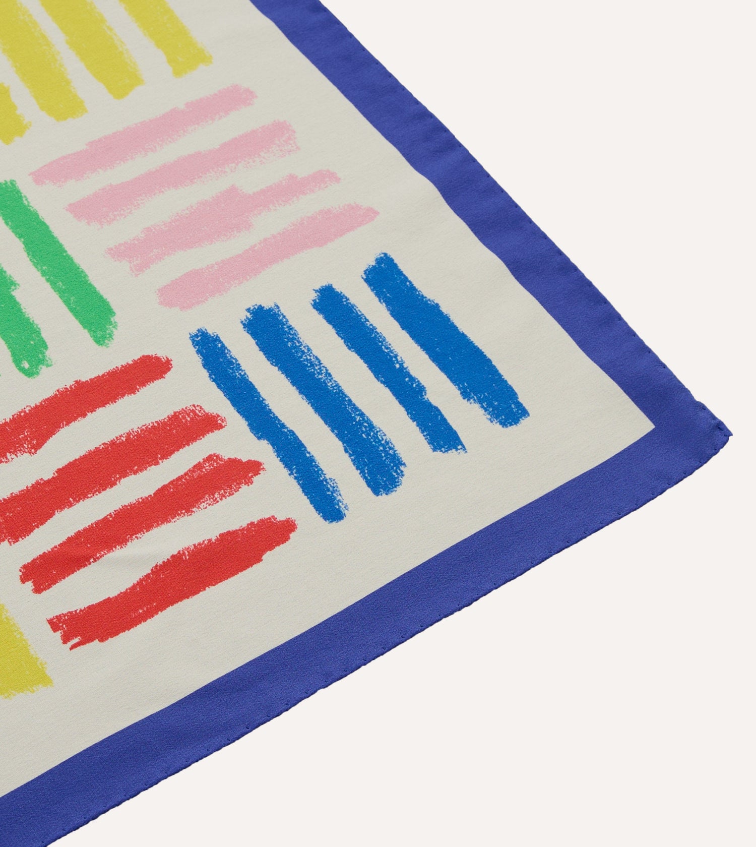 Michael McGregor for Drake's Anchor Print Silk Bandana