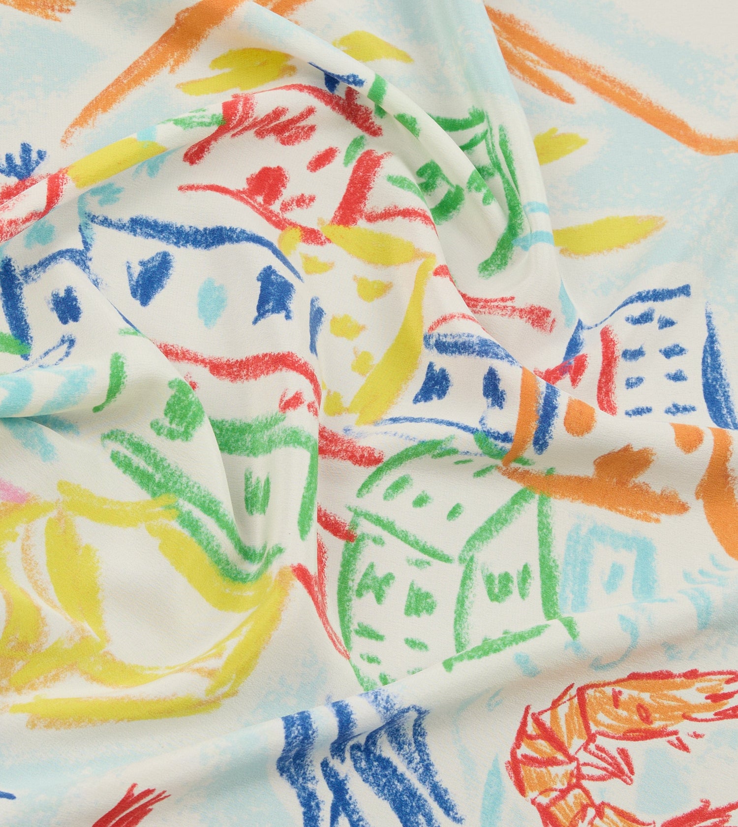 Michael McGregor for Drake's The Port Print Silk Bandana