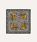Shoyoroll by Drake's Tiger Print Wool-Silk Bandana