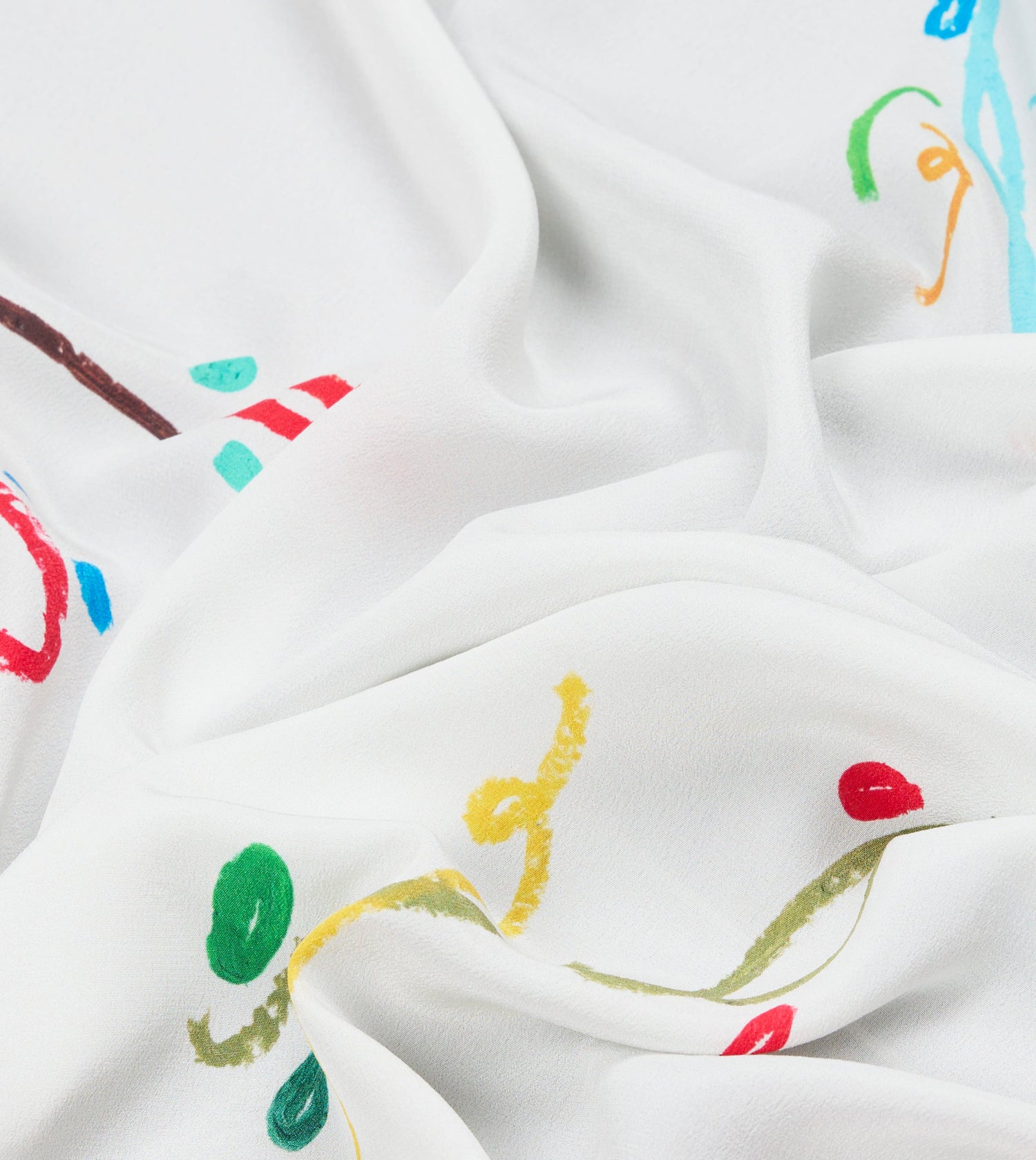 Mayumi Y. for Drake’s Pastel Print Silk Bandana