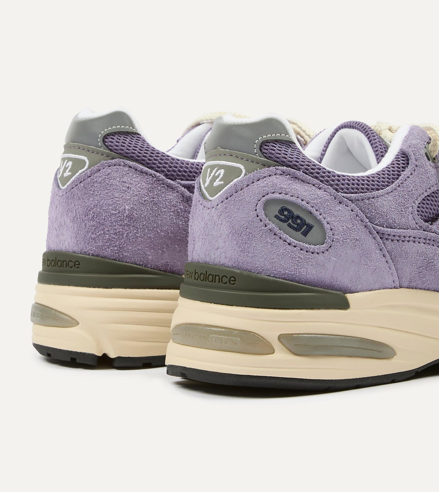New Balance Purple Sage 'Grounded Pastels' Made in UK 991v2 Trainers