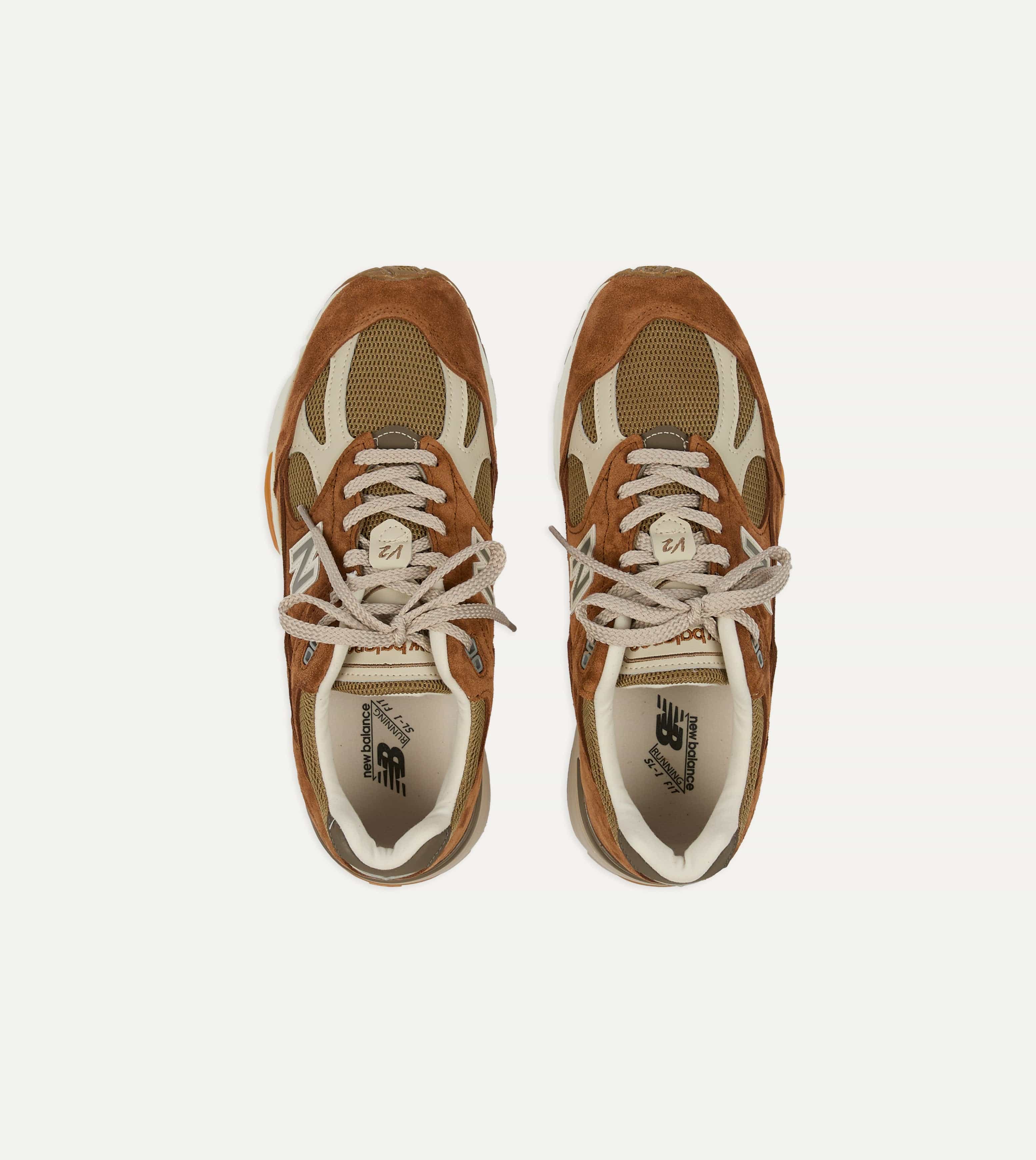 New Balance 'Iconic Influences' Caramel Café Made in UK 991v2