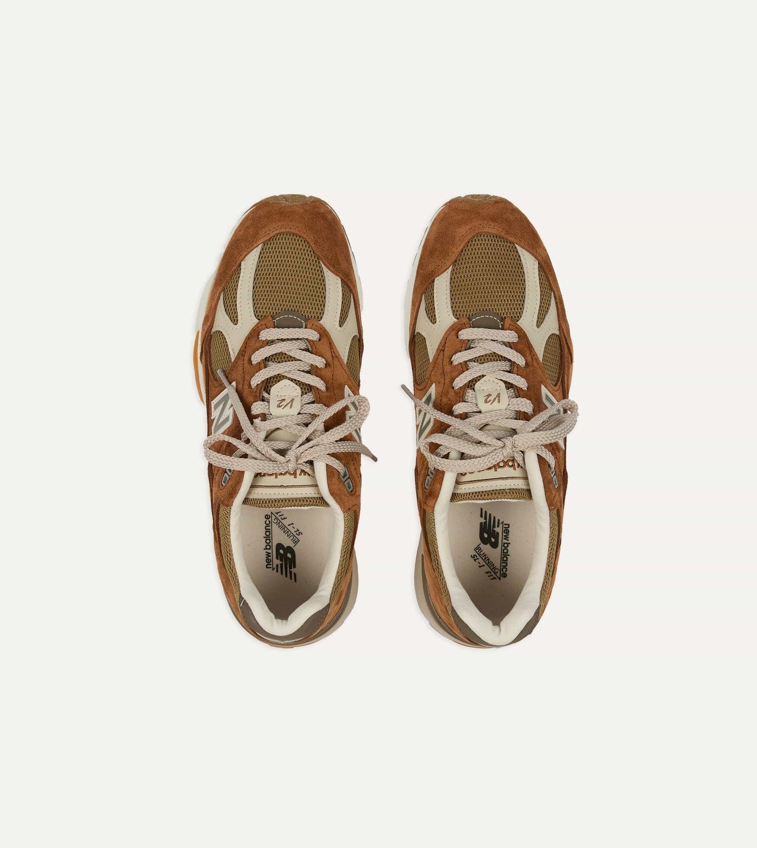 New Balance ‘Iconic Influences’ Caramel Café Made in UK 991v2 Trainers