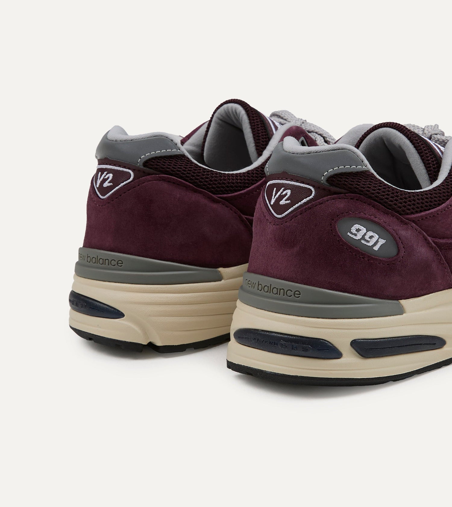 New Balance Catawba Grape Made in UK 991v2 Trainers