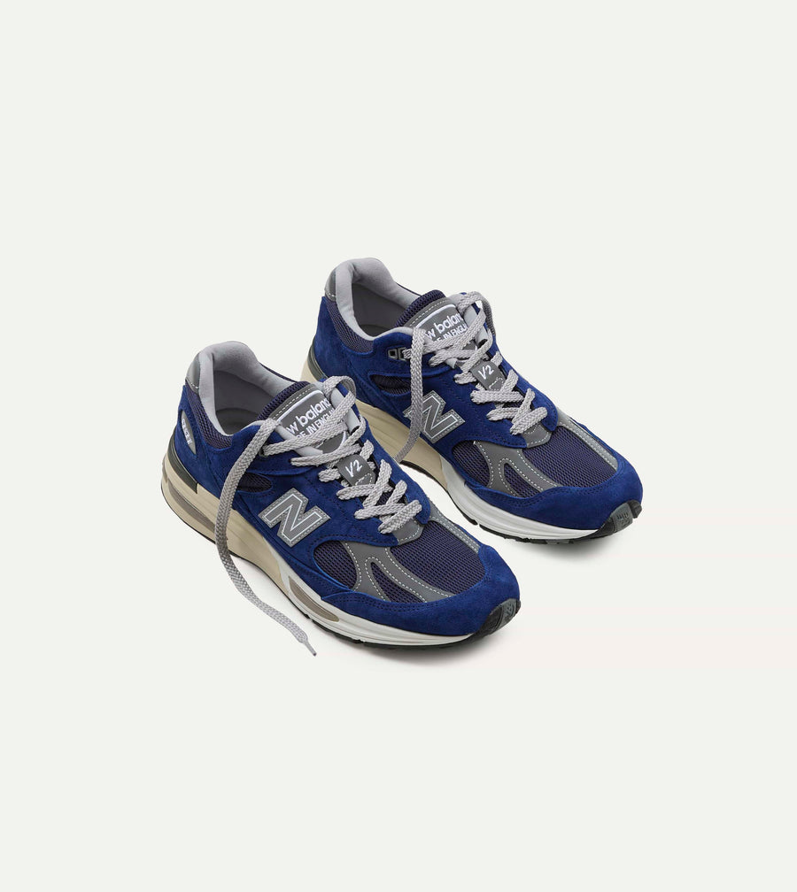 New Balance 'Vibrant Chroma' Limoges Blue Made in UK 991v2 Trainers