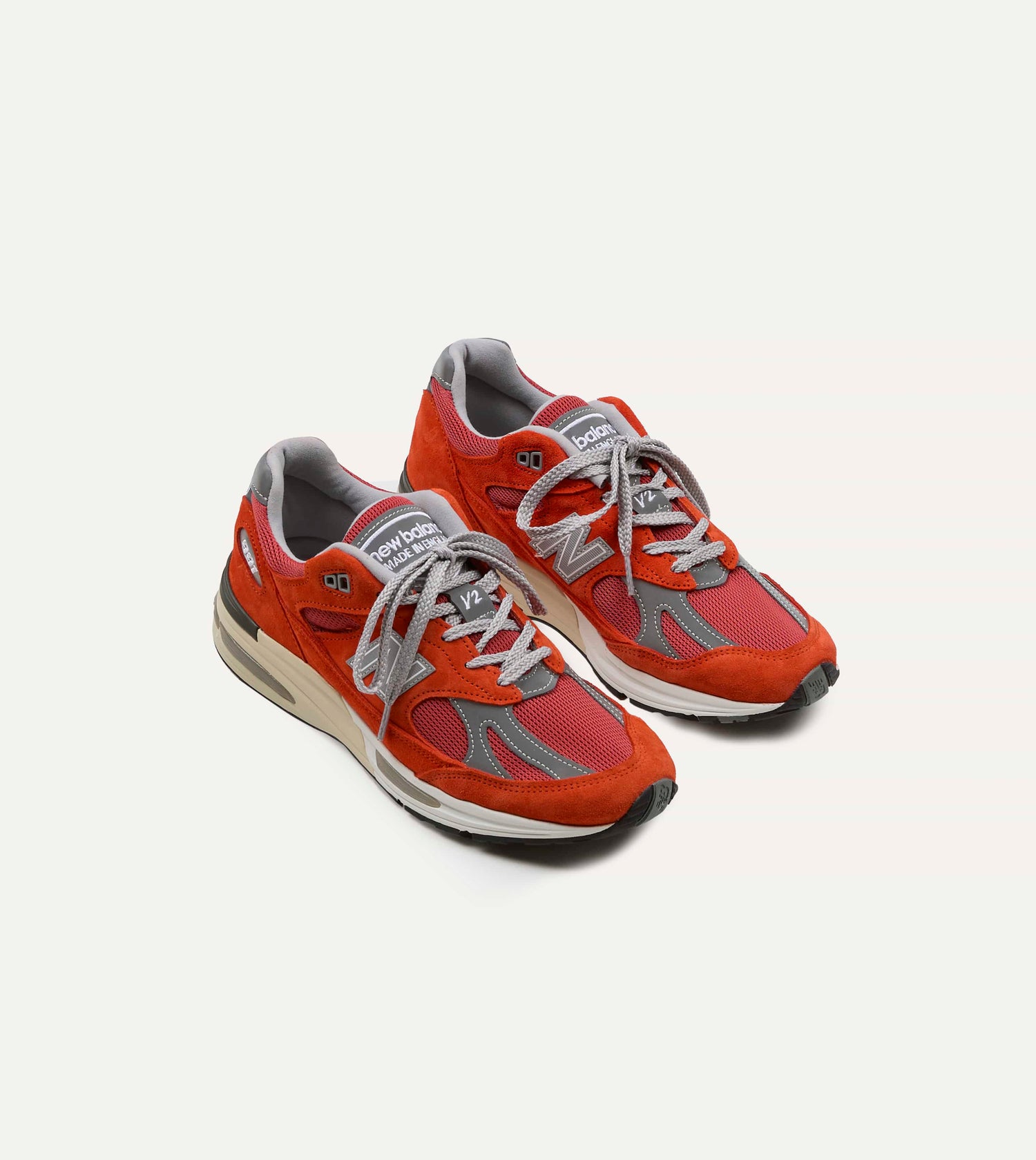 New Balance 'Vibrant Chroma' Fire Whirl Made in UK 991v2 Trainers