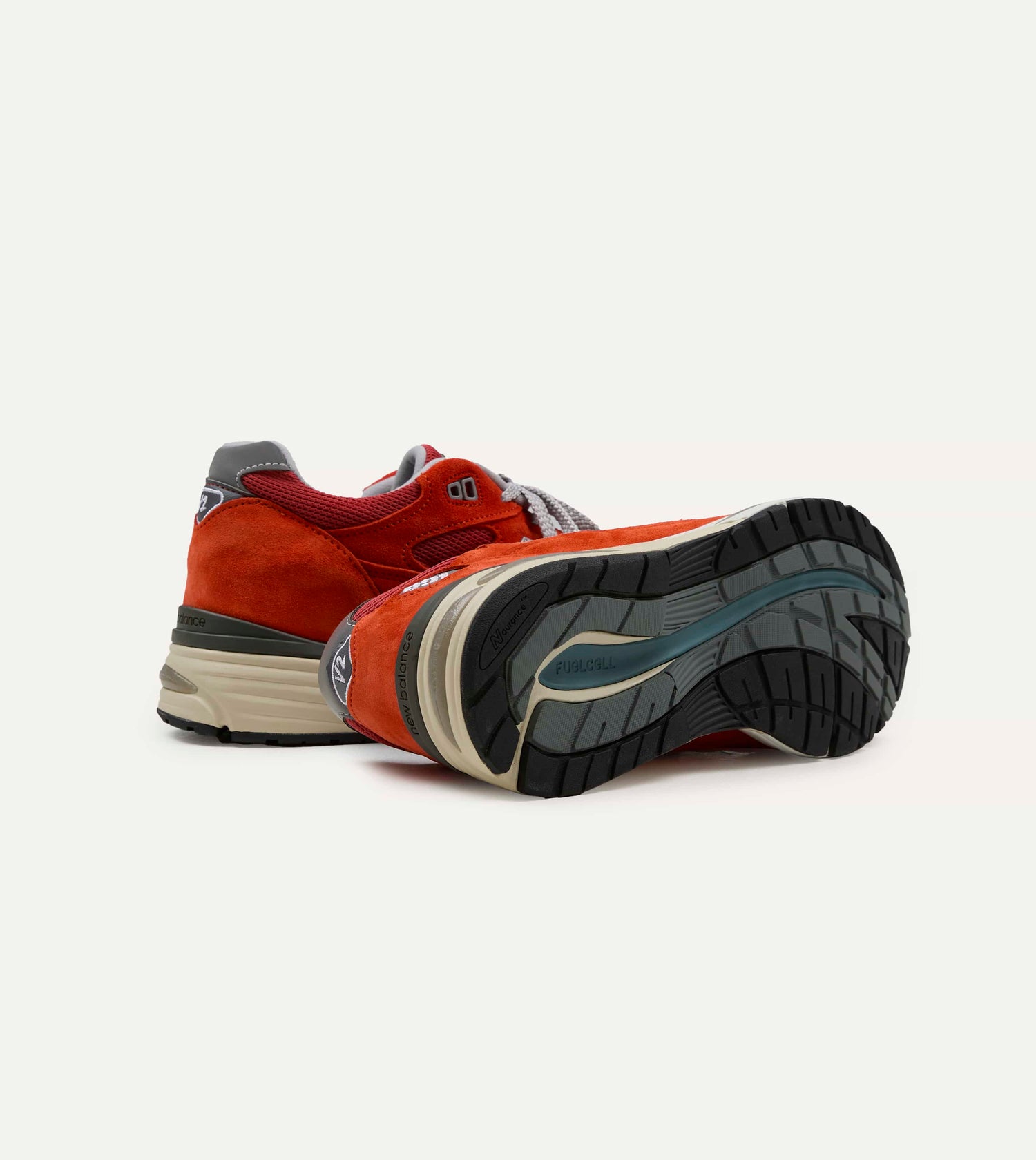 New Balance 'Vibrant Chroma' Fire Whirl Made in UK 991v2 Trainers