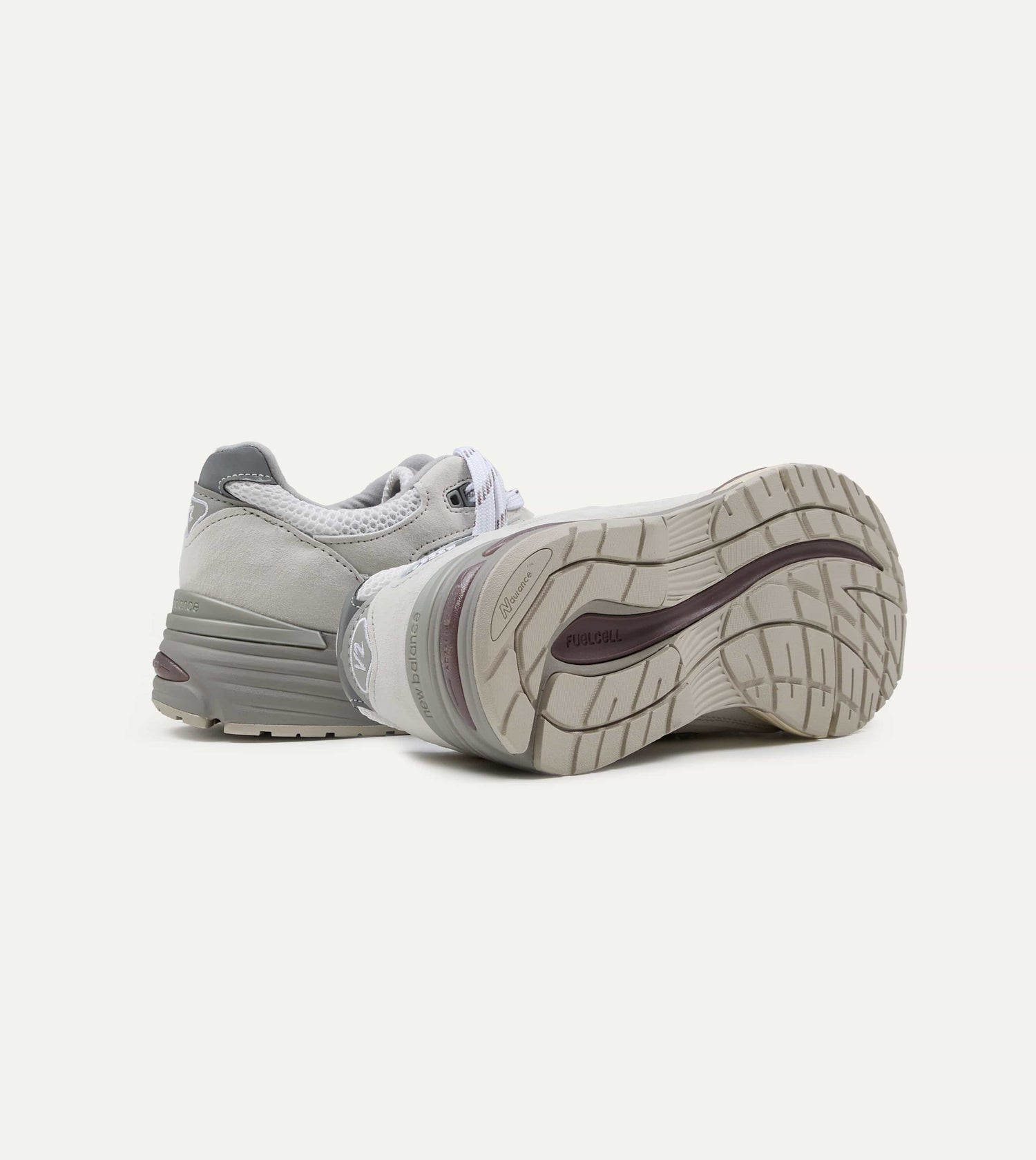 New Balance 'Elevated Essentials' Wind Chime and Brilliant White Made in UK 991v2 Trainers