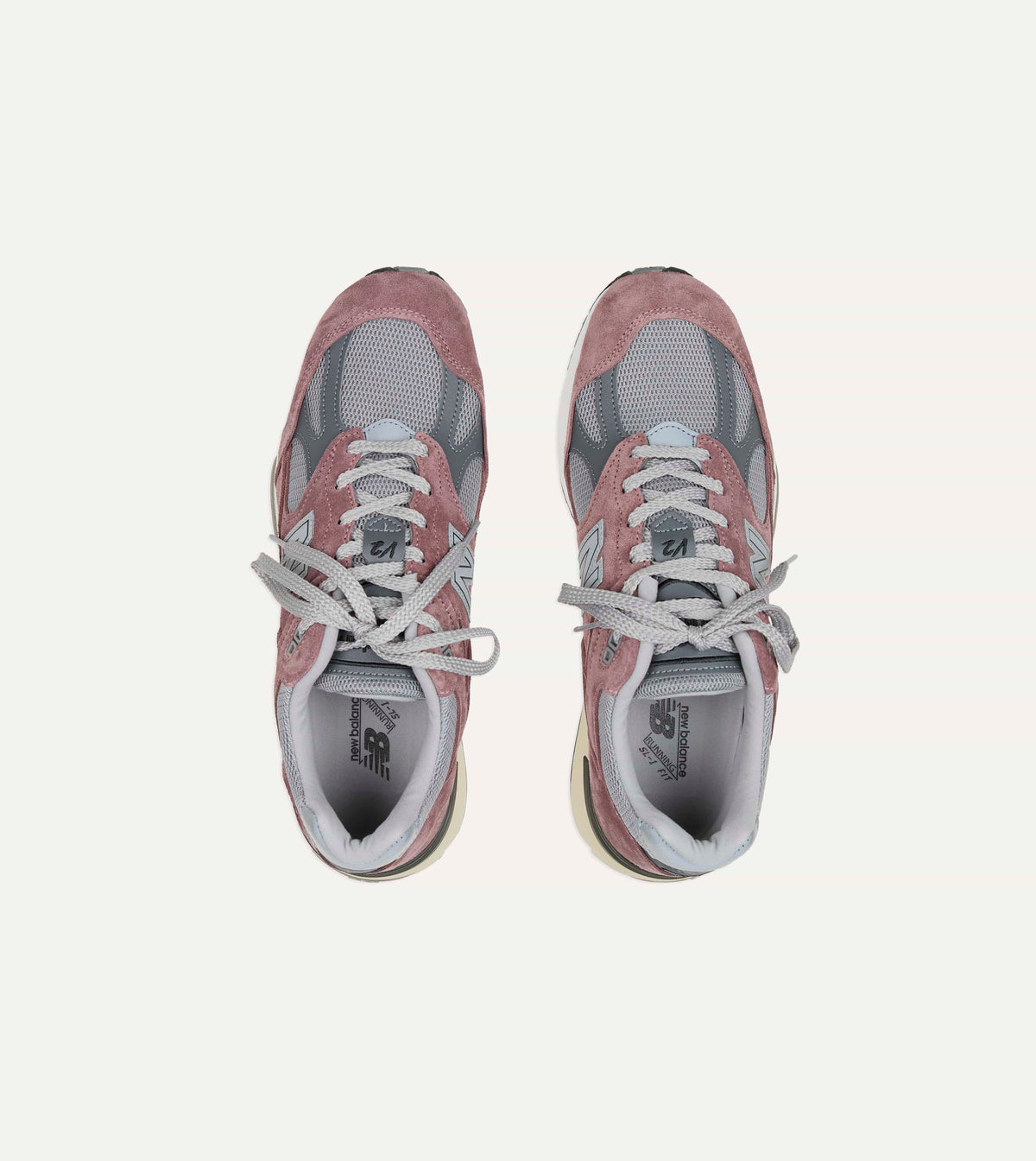 New Balance 'Elevated Essentials' Rose Taupe Made in UK 991v2 Trainers