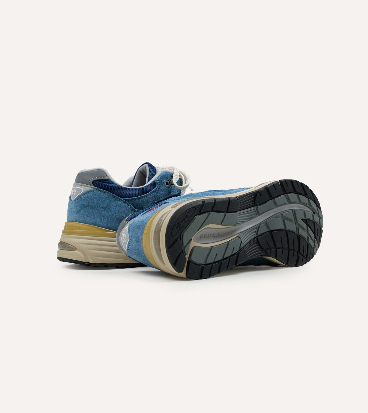 New Balance 'Vintage Sports' Blue Steel Made in UK 991v2 Trainers