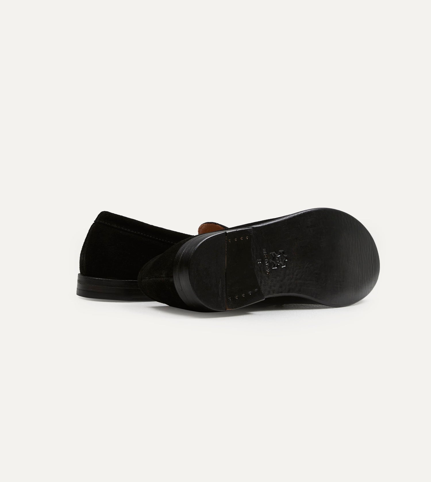 Black Suede Henri Summer Loafer