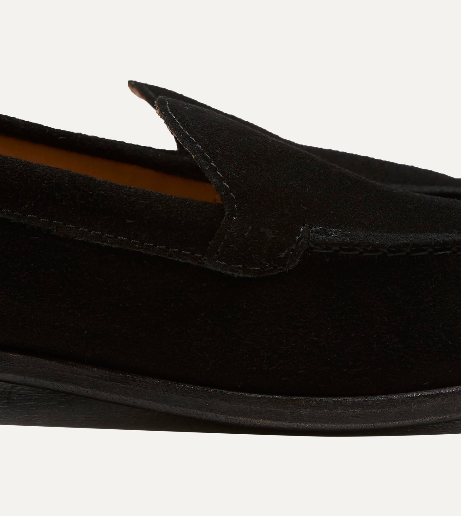 Black Suede Henri Summer Loafer