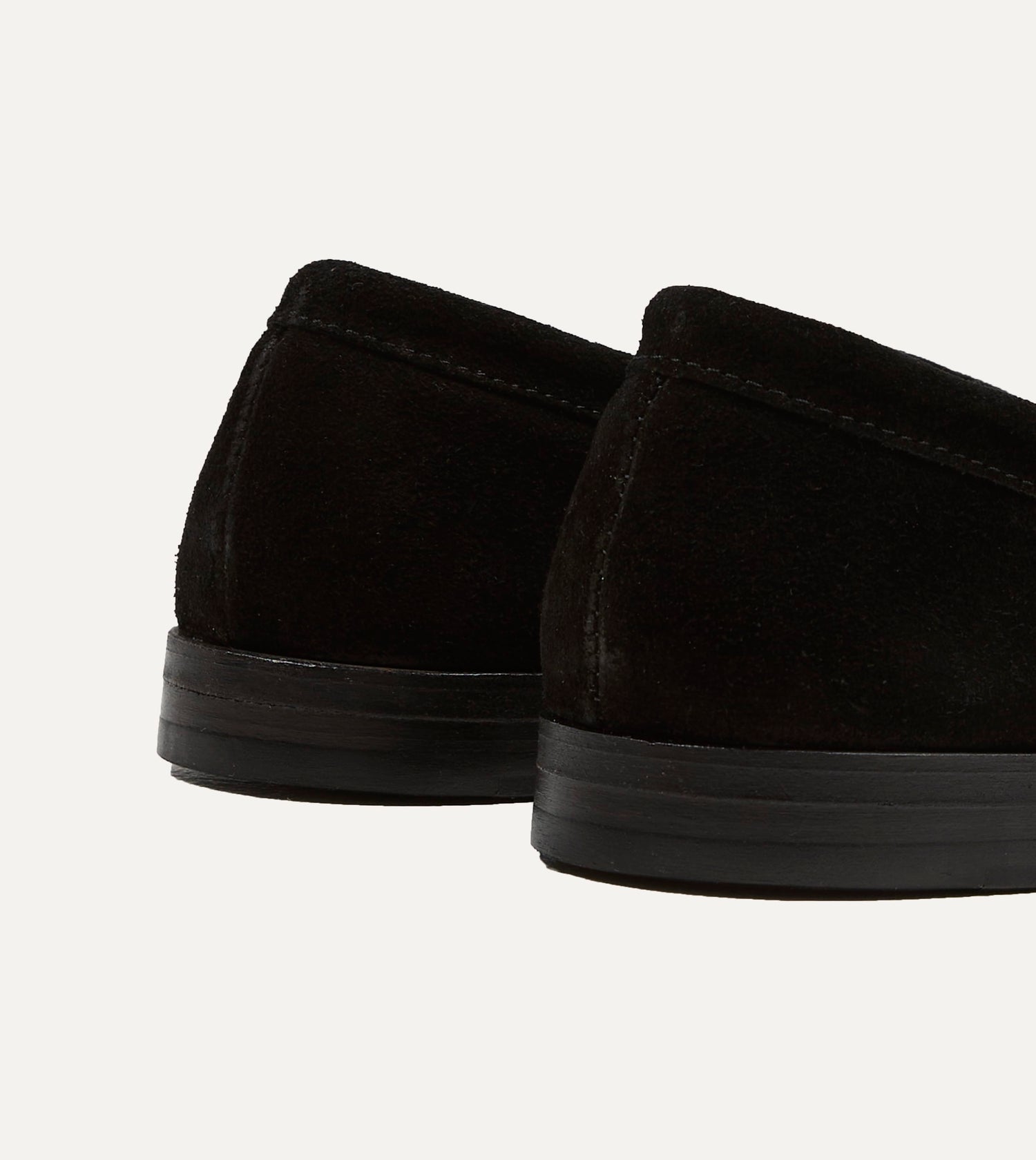 Black Suede Henri Summer Loafer