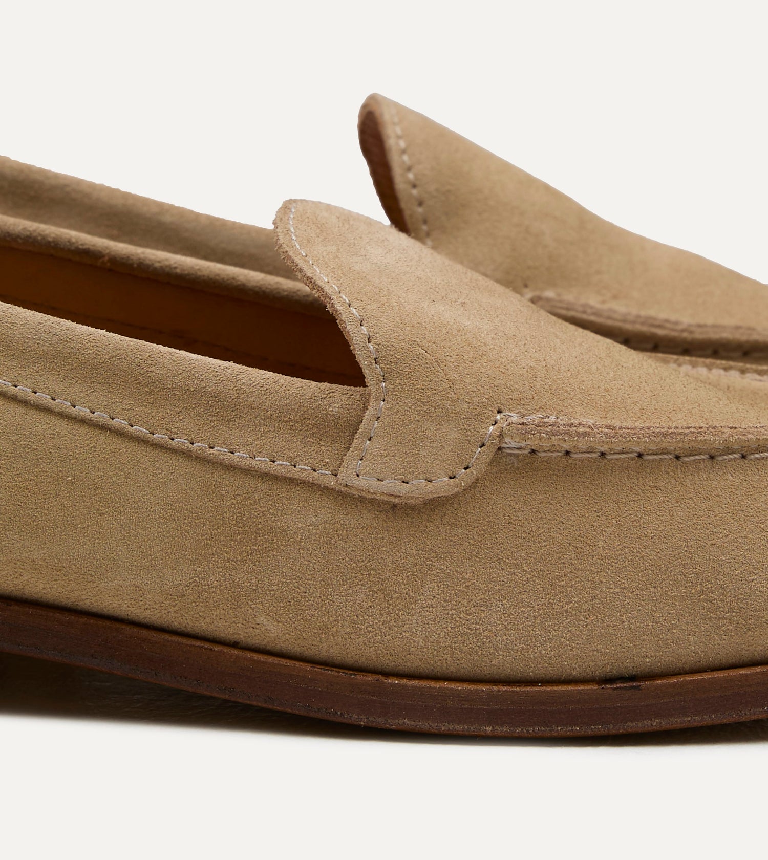 Sand Suede Henri Summer Loafer