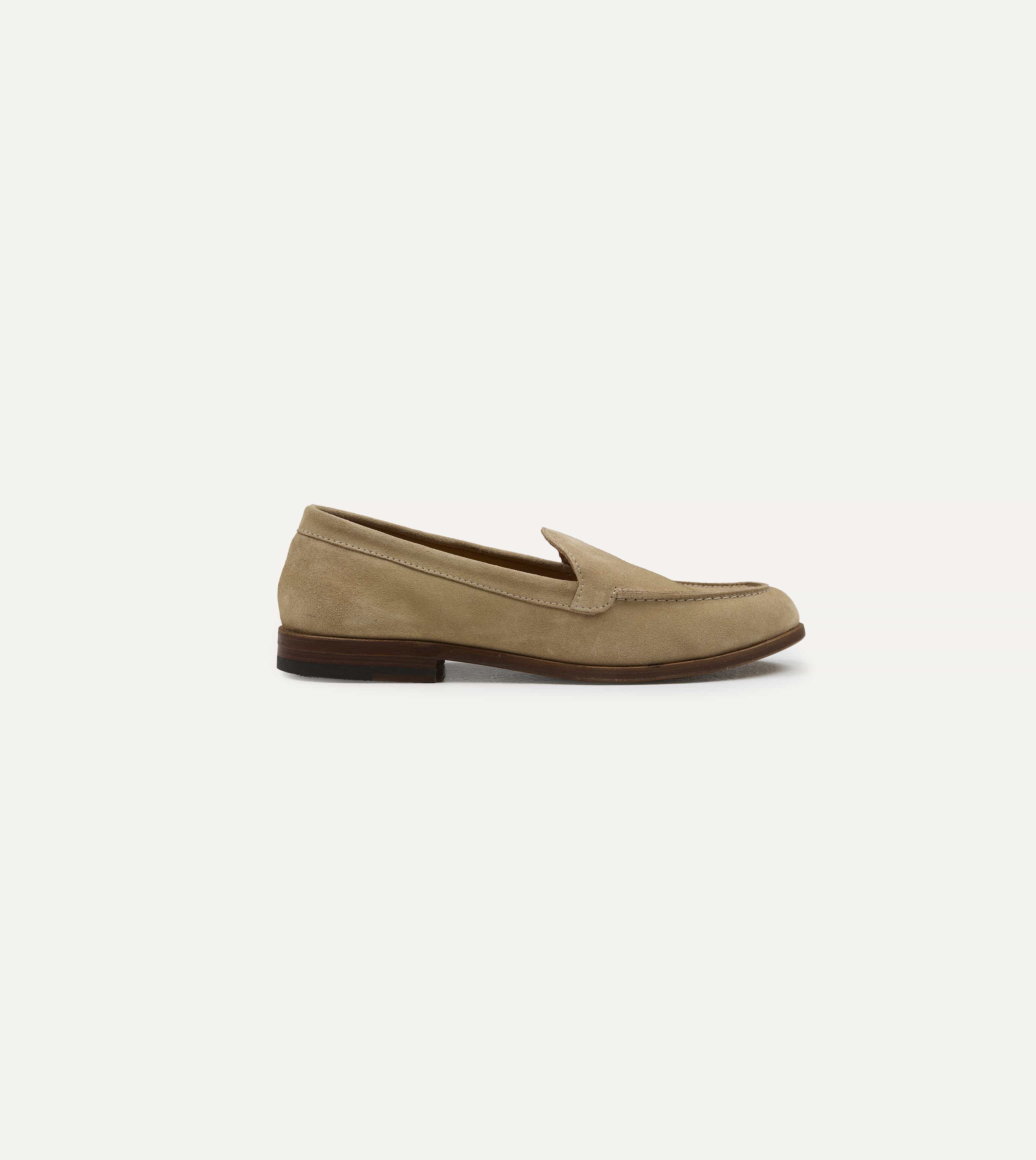 Sand Suede Henri Summer Loafer