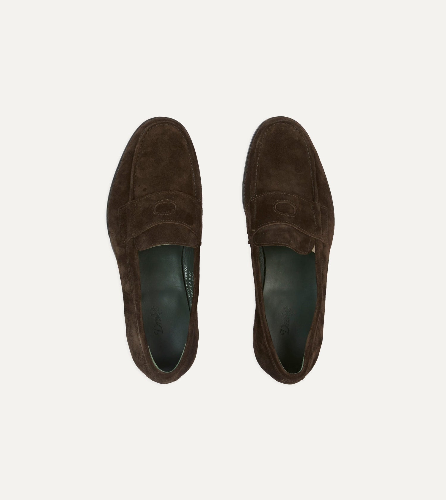 Brown Suede Charles Mk II Goodyear Welted Penny Loafer