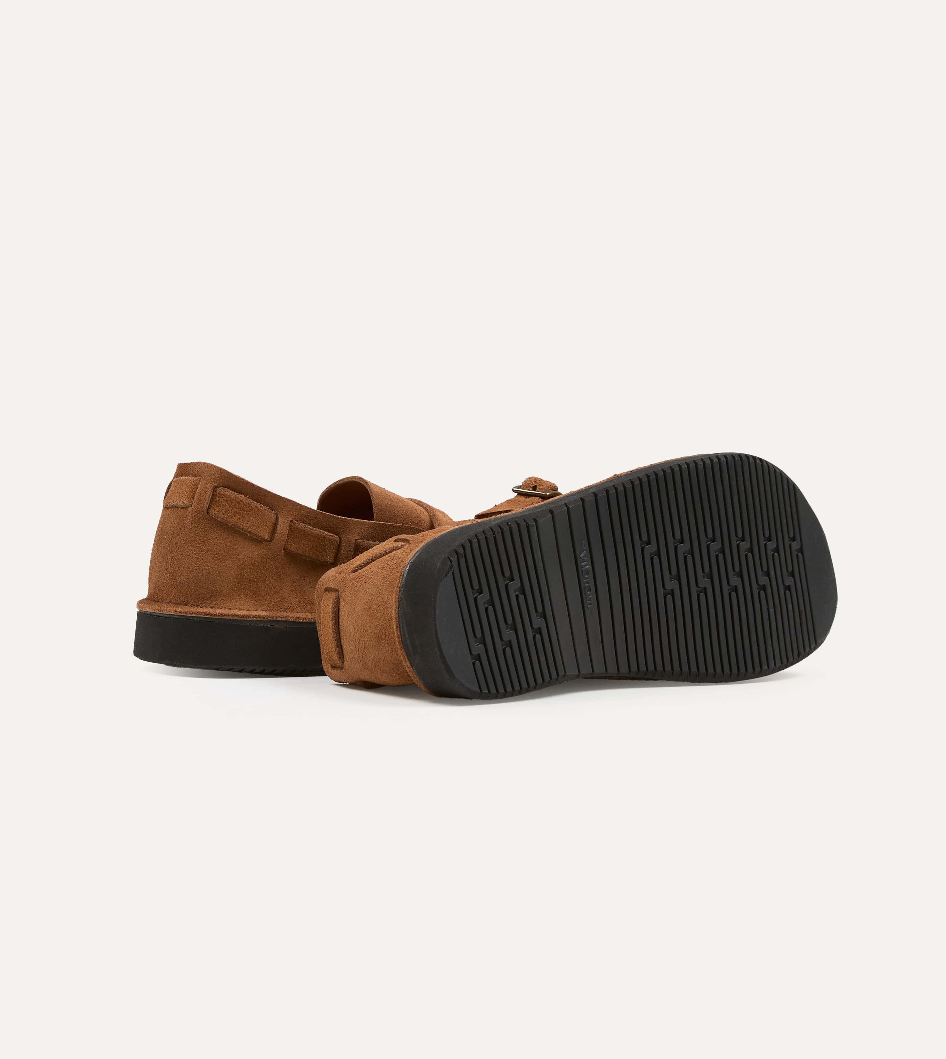 Aurora for Drake's Middle English Snuff Roughout Leather Shoe – Drakes