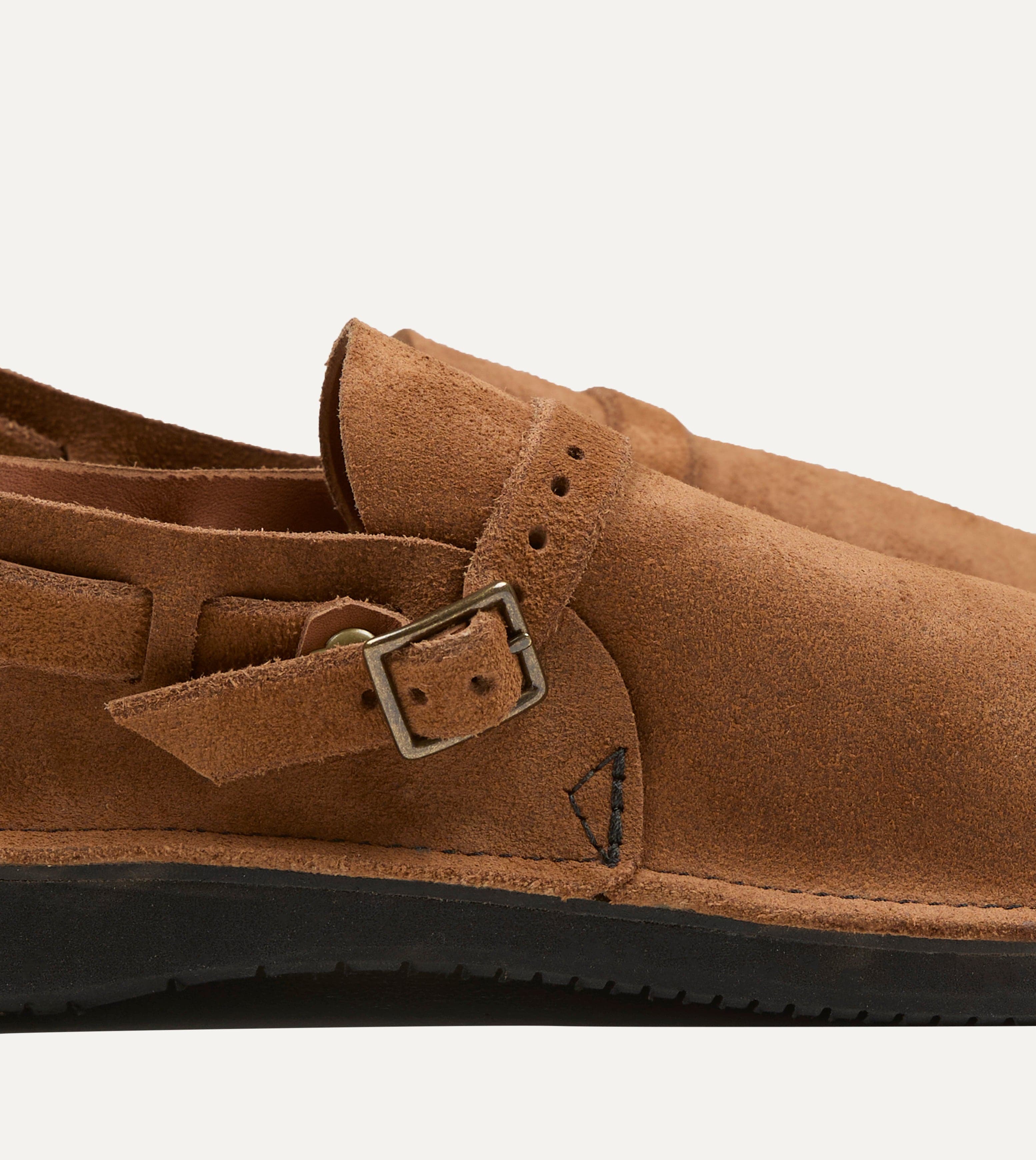 Aurora for Drake's Middle English Snuff Roughout Leather Shoe – Drakes