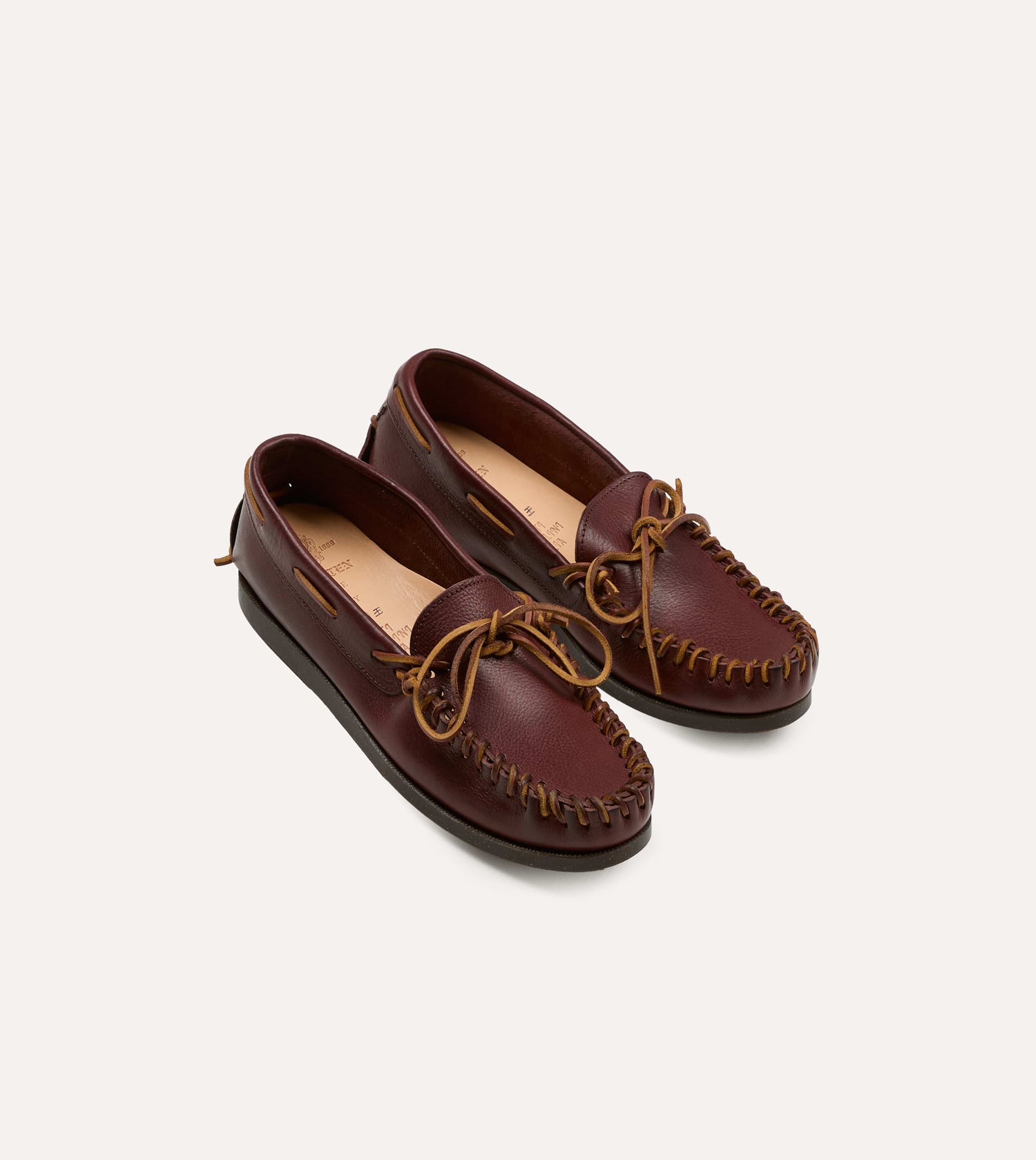 Yuketen Brown Scout Moccasin Boat Shoe