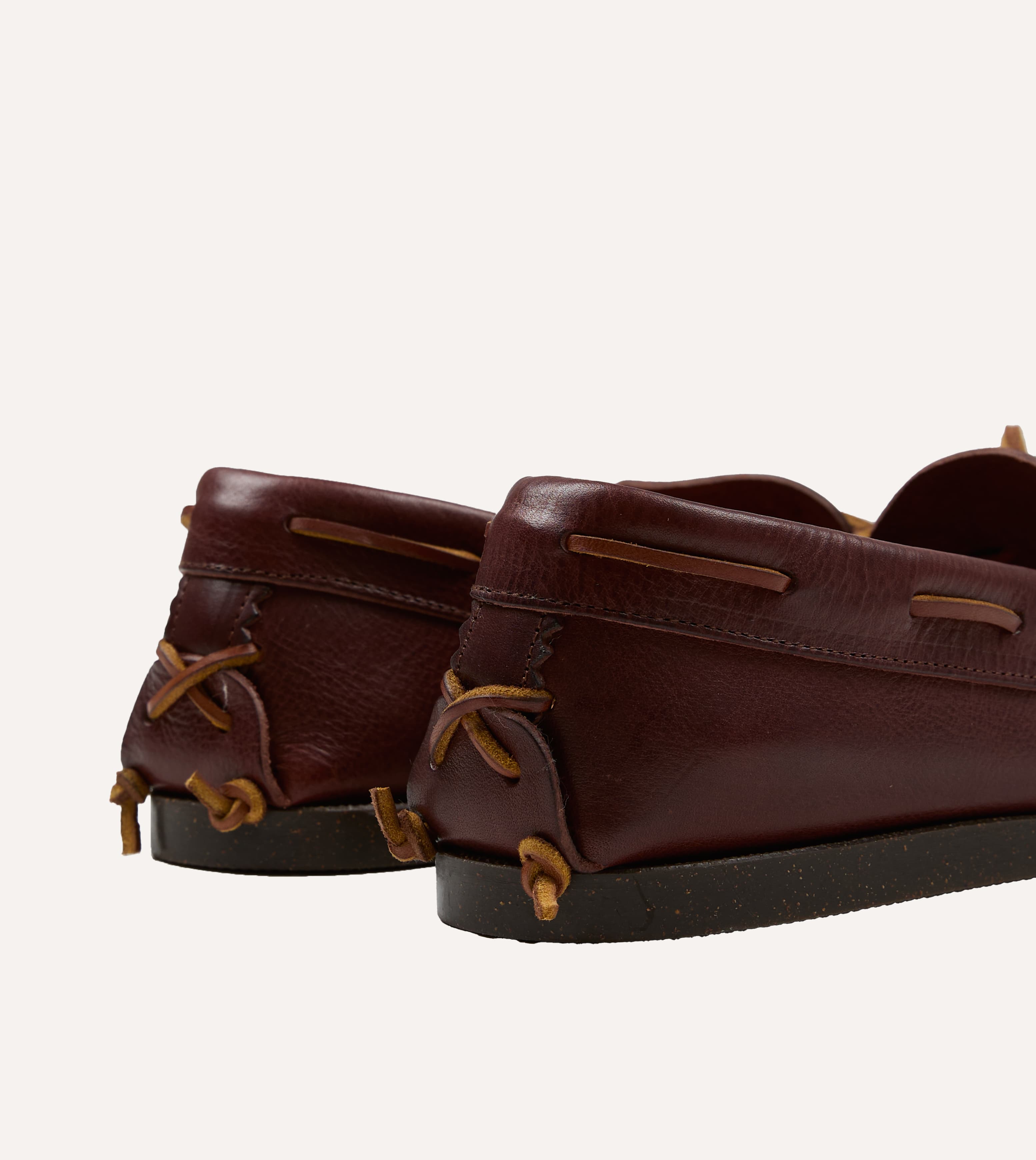 Yuketen Brown Scout Moccasin Boat Shoe